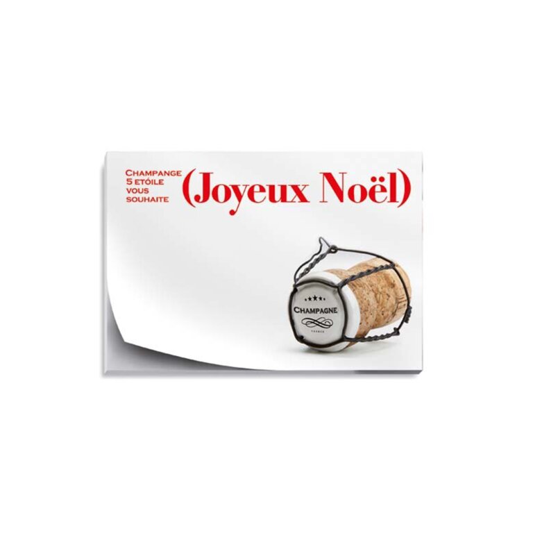 Mémos personnalisable rectangle 10 x 7,2 cm avec 25, 50 ou 100 feuilles - Ekri | pandacola - 2