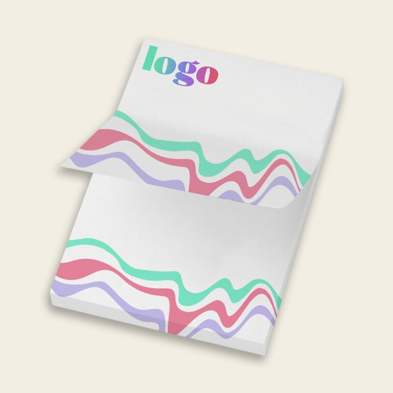 Mémos personnalisable rectangle 7,5 x 5 cm avec 25, 50 ou 100 feuilles - Ekri Recyclé | pandacola