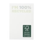 Mémos personnalisable rectangle 7,5 x 5 cm avec 25, 50 ou 100 feuilles - Ekri Recyclé | pandacola - thumb - 1